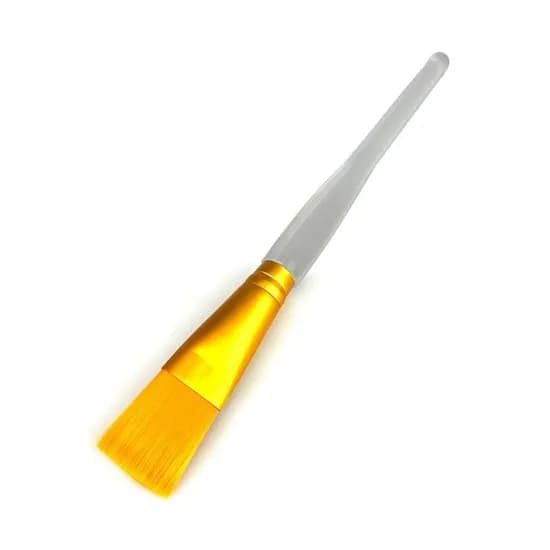투명 금장 마사지솔, 250mm, 1개