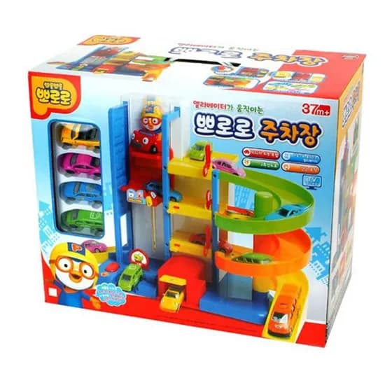 뽀로로 엘리베이터 주차장 혼합색상 1개