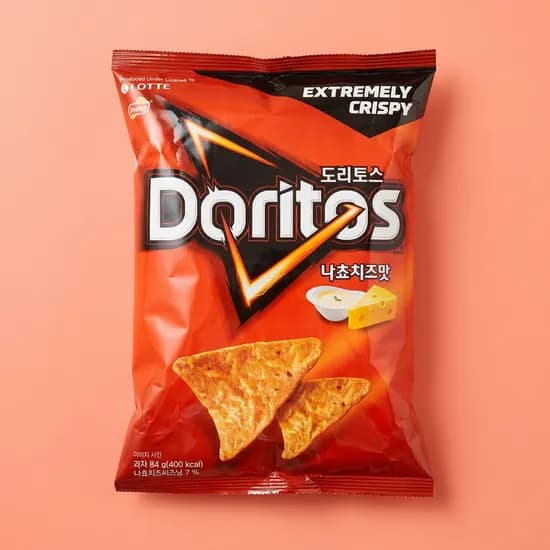 롯데 도리토스 나쵸 치즈맛 84g 4개