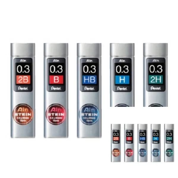 펜텔 아인슈타인 샤프심 B 0.3mm 1cm 10개 29,000원