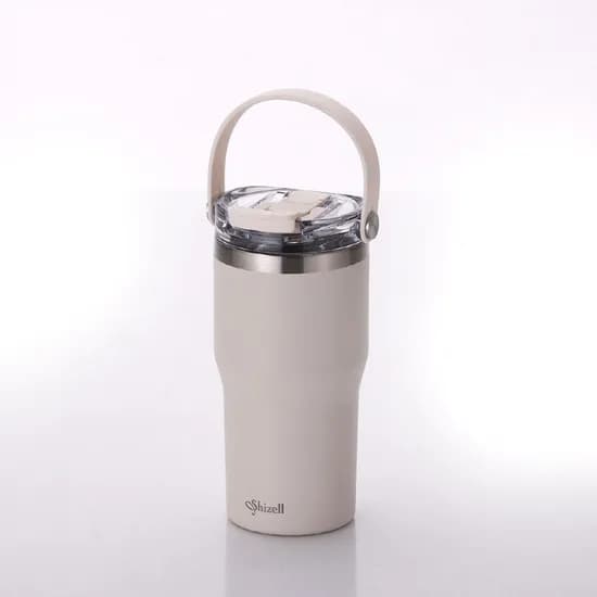 쉬젤 워터짐 스텐 텀블러, 밀크크리미, 600ml, 1개