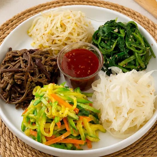 엄마손맛 모듬나물 5종 비빔밥 나물 500g 1개