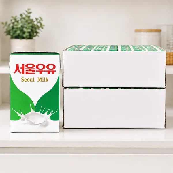 서울우유 멸균우유 200ml 48개