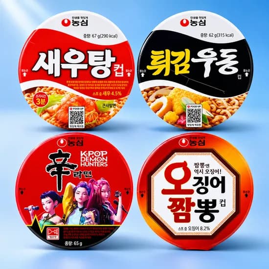 농심 신라면 외 3종 24개 1세트