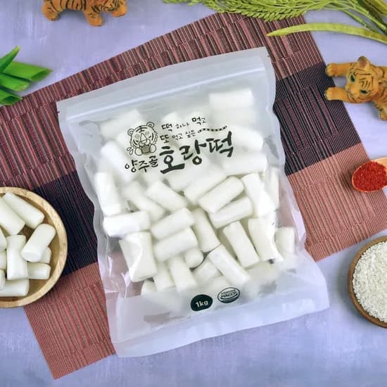 우리쌀 옛날 쌀떡볶이떡 1kg 2봉