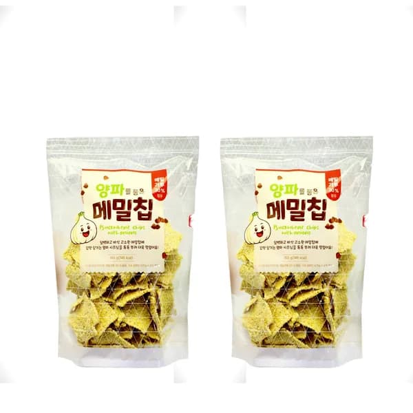 양파를 품은 메밀칩 160g 2개