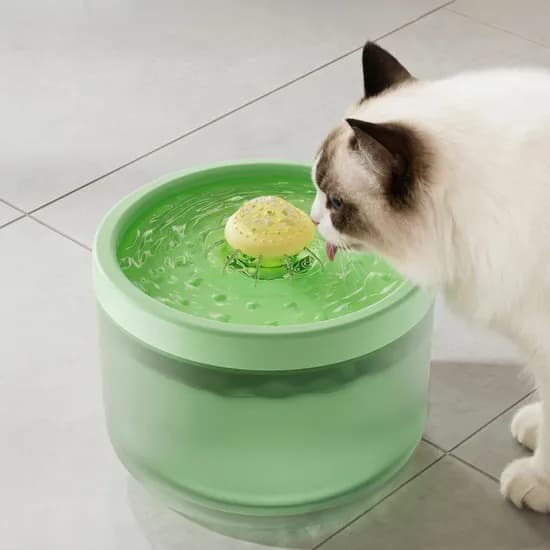 클린플라워 고양이 자동 급수기 PCWR-T6, 모스그린, 1.8L, 1개