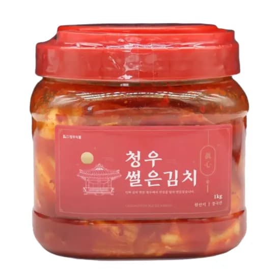 청우김치 맛있는 한 입 맛김치 자른 김치 1kg 1개