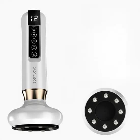 에토소닉 바디케어 괄사 근막 부항 온열 마사지기 젤 세트, 그린, 1개