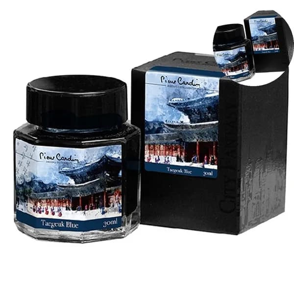 일본 만년필 병잉크 태극블루 30ml 1개