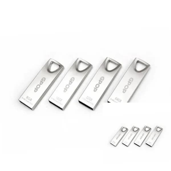 GPOP 메탈 USB 메모리 16GB 샤인실버 1개