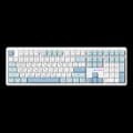 긱스타 GK108FE 유선 게이밍 사무용 키보드 저소음 풀배열, 여름 윤슬, 멤브레인, 999개