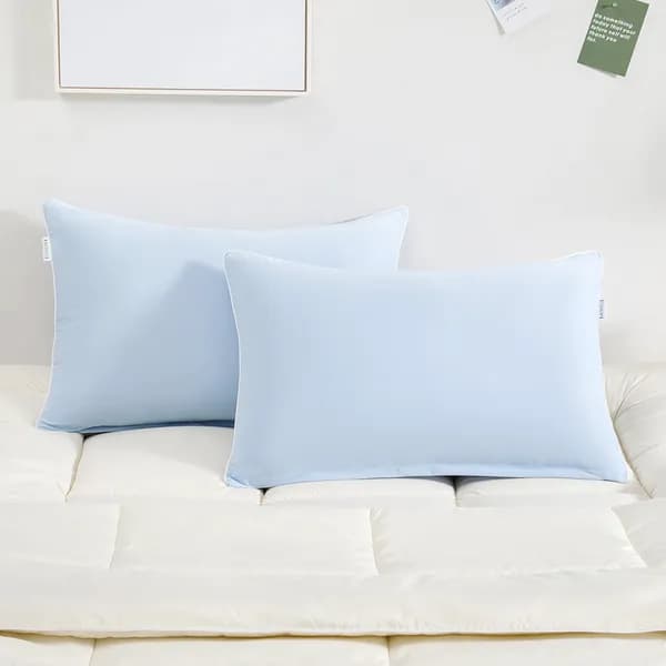 소하임 썸머쿨링 통세탁 냉감 베개 아이스블루 M 40x60cm 1개