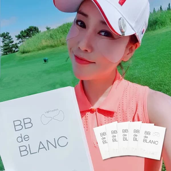 비비드블랑 자외선차단 골프 선패치 초밀착 와이드형 6g 40개