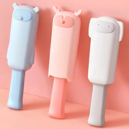 강아지 고양이 털 제거 브러쉬, 블루, 1개