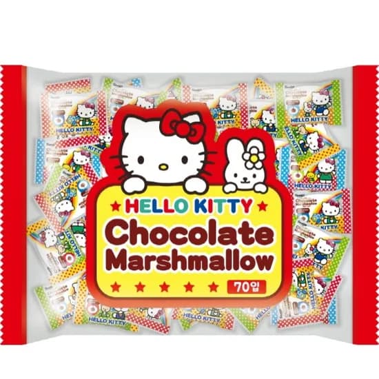 헬로키티 마쉬멜로우 초콜릿맛 280g 1개