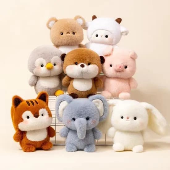 네이처타임즈 귀여운 동물 친구들 인형 코끼리 15cm 1개 7,500원