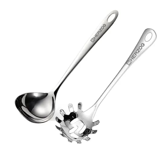 마흐트 올스텐 국자+면국자 세트, Silver, 1세트