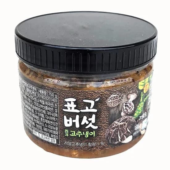 새마원 표고버섯 고추냉이 와사비장 750g 1개