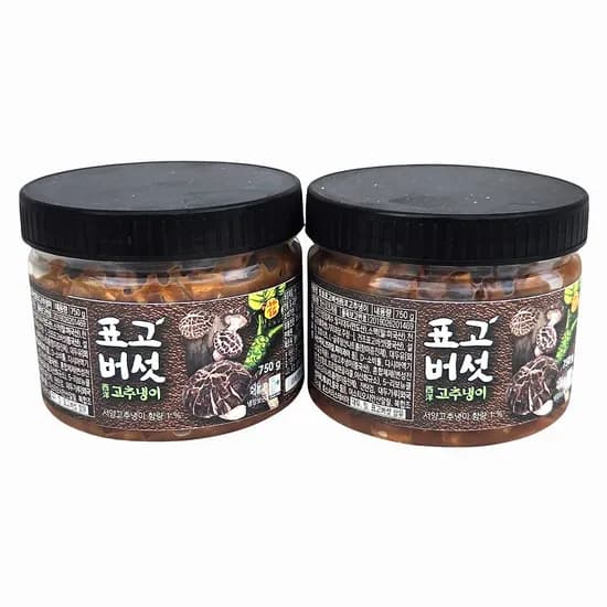 새마원 표고버섯 고추냉이 와사비장 750g 2개