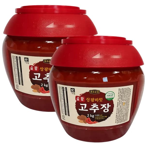 기픈샘 순창 상황버섯 고추장 2kg 2개