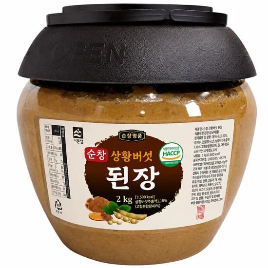 기픈샘 순창 상황버섯 된장, 2kg, 1개