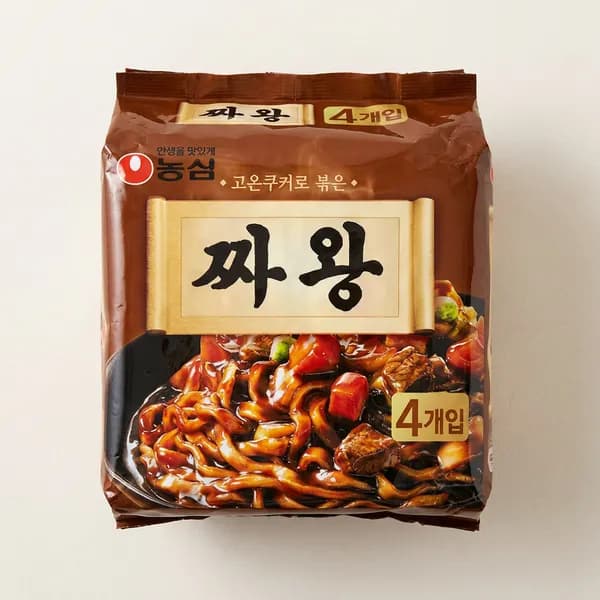 짜왕 134g 4개입