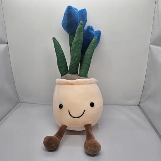 튤립인형 스투키 꽃모양 봉제인형 블루 35cm 3,900원