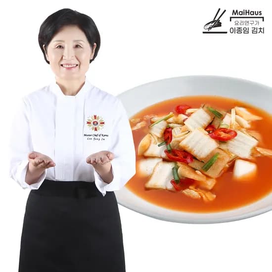 요리연구가 이종임 나박김치 2kg 1개