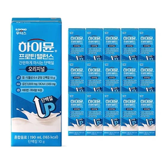 일동후디스 하이뮨 프로틴 밸런스 오리지널 190ml 16개