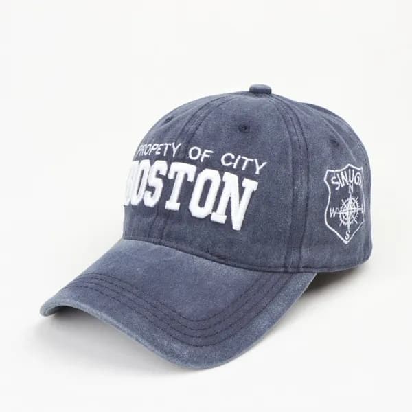 베라모다 Boston 클래식 워싱 볼캡 네이비 원사이즈 1개