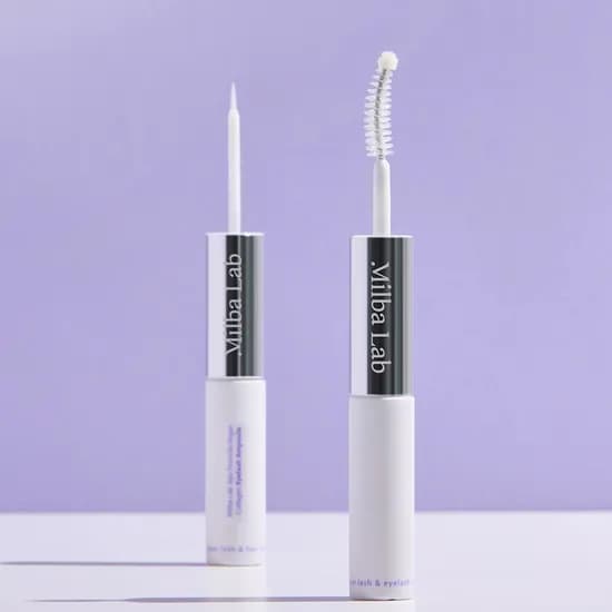 밀바랩 제주 프루넬라 비건 콜라겐 속눈썹 영양제 투명 10ml 2개