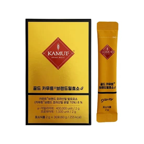 그레인온 골드 카무트 브랜드밀효소G 2g 30포 1박스