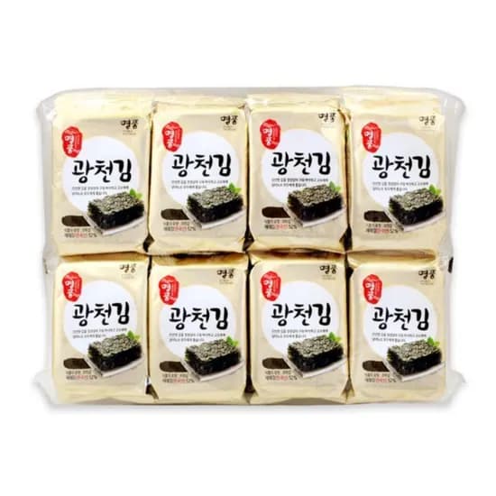 광천맛김 광천 재래 식탁김, 재래식탁김, 56g, 16봉, 2개