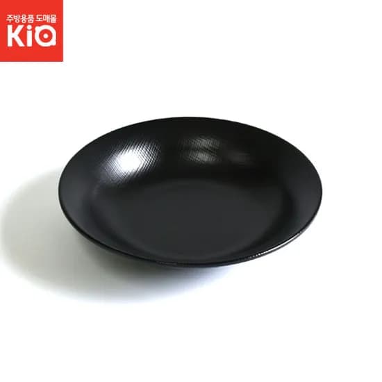 멜라민 짜장그릇, 검정, G-0451, 1개