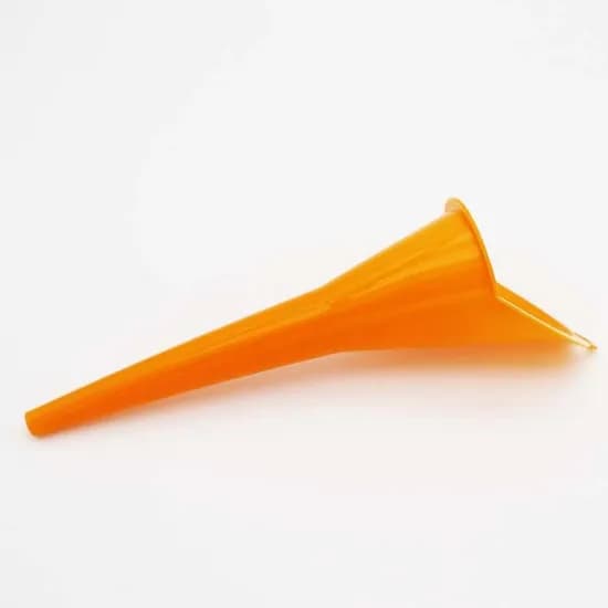 롱 플라스틱 기름 깔때기, 28cm, 1개