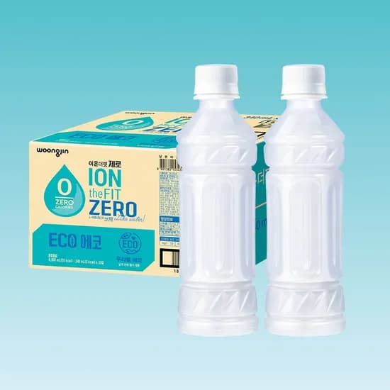이온더핏 제로 무라벨, 340ml, 20개