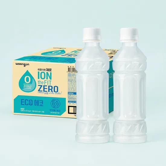 이온더핏 제로 무라벨 340ml 40개