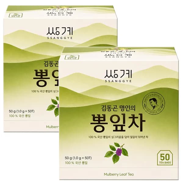 쌍계 뽕잎차 1g 50개 2개