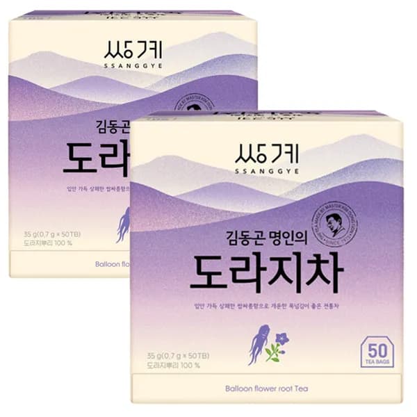 쌍계 도라지차 0.7g 50개 2개