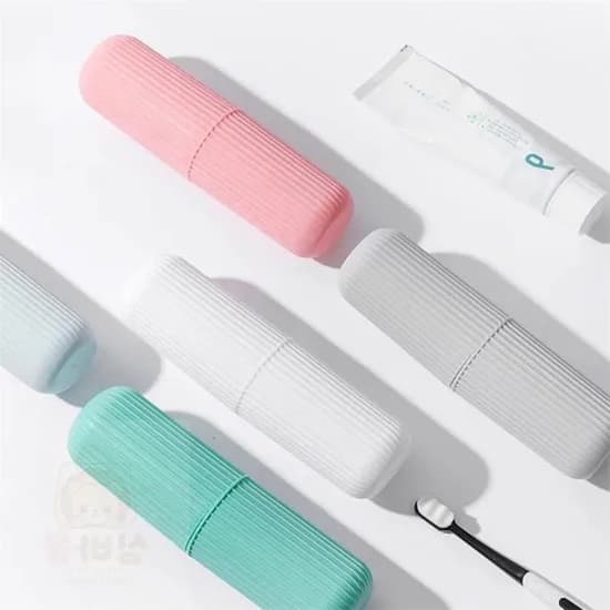 여행용 칫솔케이스 양치컵세트 핑크 1개