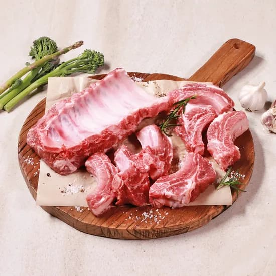 푸드장 로인립 돼지 등갈비 1kg 1팩