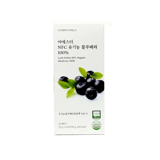 여에스더 NFC 유기농 블루베리 200ml 3개