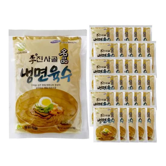 풍원식품 이진사골 냉면육수 340g 30개