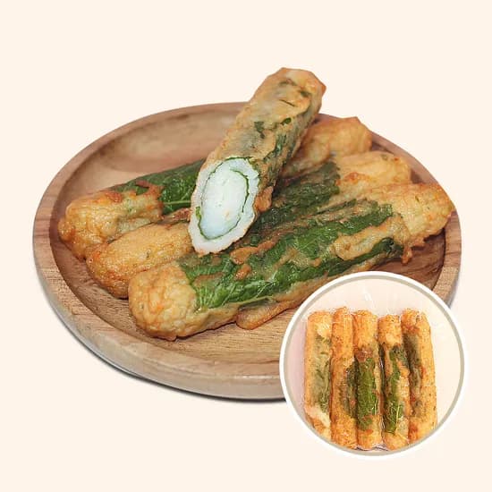수제 깻잎 어묵바 무첨가 무밀가루 740g 2팩