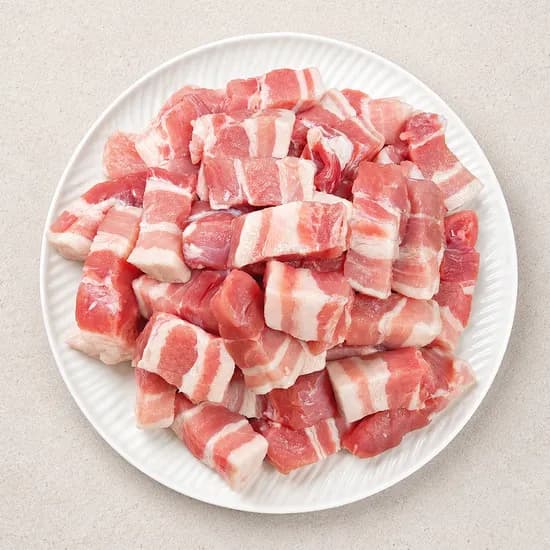 고기중독 한입삼겹살, 500g, 1개