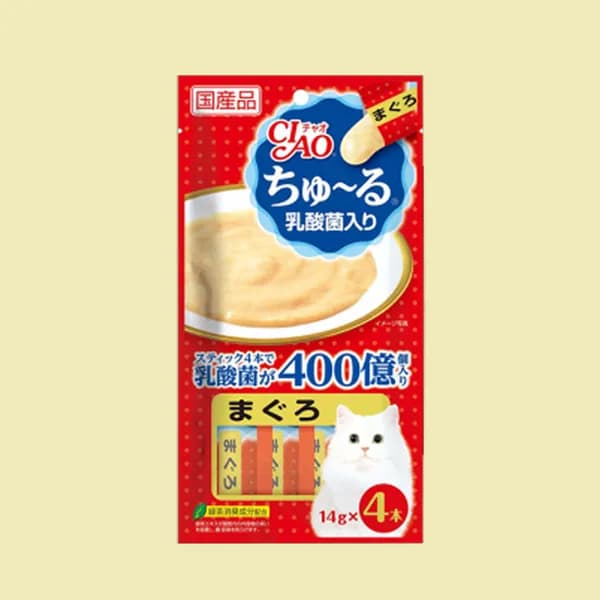 이나바 챠오츄르 유산균 참치 56g 6개