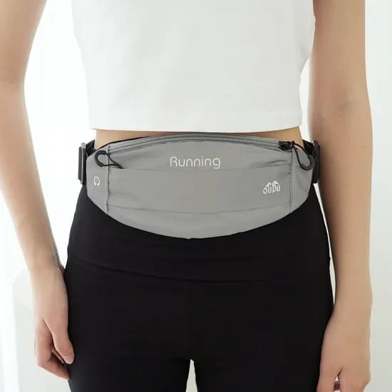 스포츠 방수 러닝벨트 그레이 1개