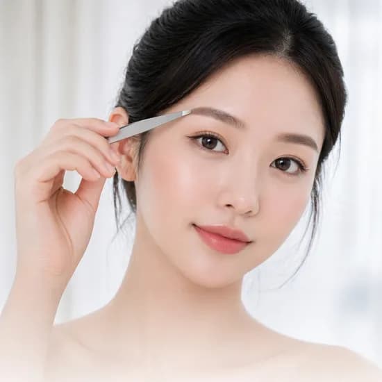 미세모 족집게 트위저, 실버, 2개