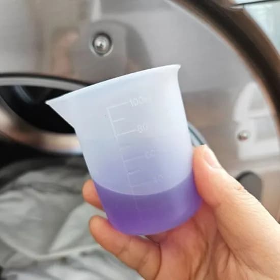 세제 눈금 실리콘 계량컵 100ml 1개
